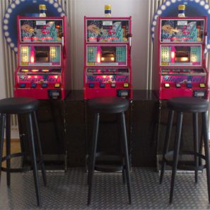 Slotmachines mieten als Casino Dekoration